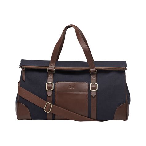 PONTE MEN'S DUFFLE BAG - NAVY
