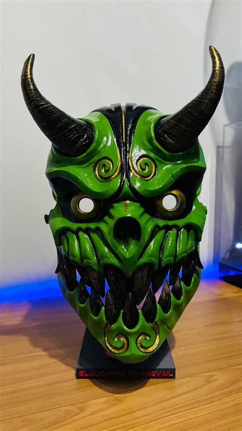 🪨 ALEX TERRIBLE ONI MASK・3D Print with the creality k1 max 3D printer・Cults