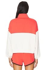 P.E Nation Centre Field Sweatshirt in Whisper White | REVOLVE