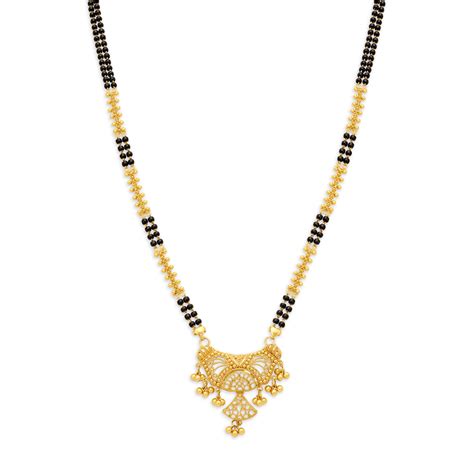 Splendid 22 Karat Yellow Gold Beaded Mangalsutra