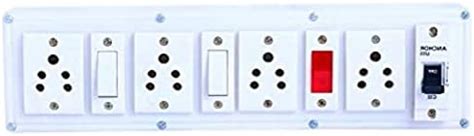 Buy BAHUL anchor assemble power strip with long wire 4 meter 5 amp ...