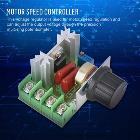 220V 2000W Thyristor, High-Power Electronic Regulator, can Change Light ...