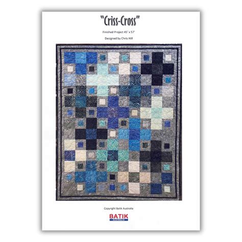 Criss Cross Quilt Pattern
