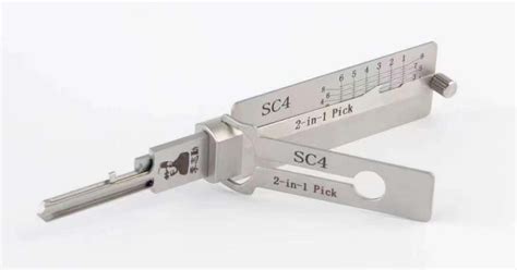 Image result for Lishi SC4 Lock Pick Tutorial