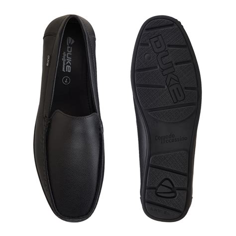 Duke Men Textured Loafers ( FWOL4024 )