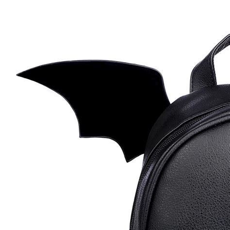 Bat Wings Backpack - Small Black Purse – PerfenQ