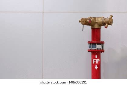Close Fire Department Connection Installation Near Stock Photo (Edit ...
