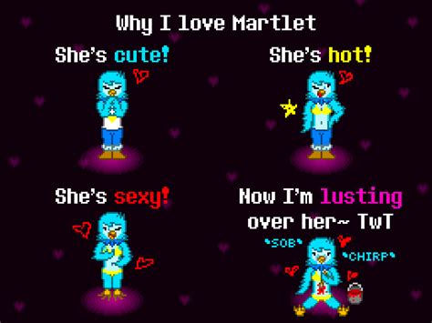Undertale Yellow: Why I love Martlet (NSFW) by Chip23 on Newgrounds