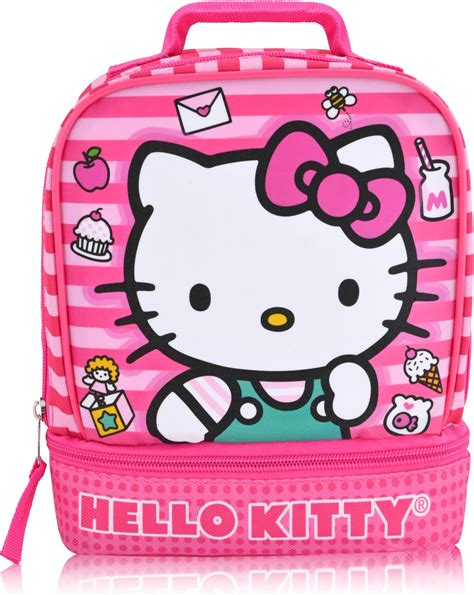 Amazon.com: Hello Kitty Lunch Box Set for Girls - Bundle with Hello ...