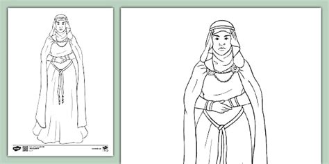 Lady Macbeth Colouring Sheet - Primary Resources