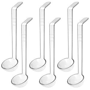 ladle clear small gravy ladle long handle Acrylic 8 Inch Perfect for ...