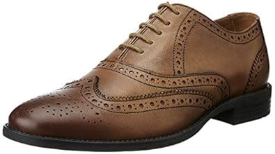 Buy Allen Solly Men's Brown Leather Formal Shoes - 9 UK/India (43 EU ...