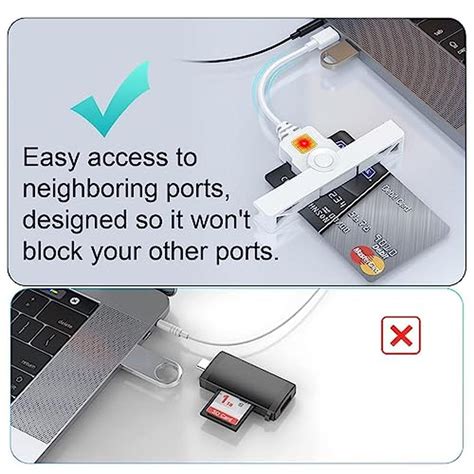 CAC Reader | USB Smartfold Type C CAC Reader | High-End, Portable, and ...