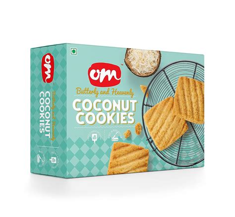Om Sweets and Snacks Coconut Cookies | No added colours or preservativ ...