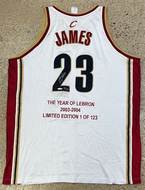 Lot Detail - LeBron James Signed Limited Edition Cleveland Cavaliers ...