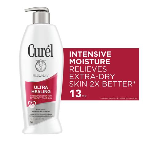 Curel Ultra Healing Intensive Hand and Body Lotion for Dry Skin, 13 fl ...