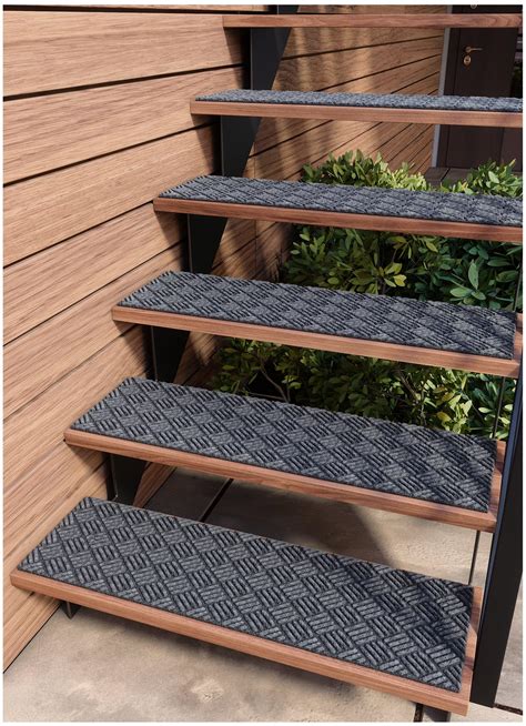 Outdoor Stair Coverings Non Slip Outdoor Stair Treads, 345mm X 55mm