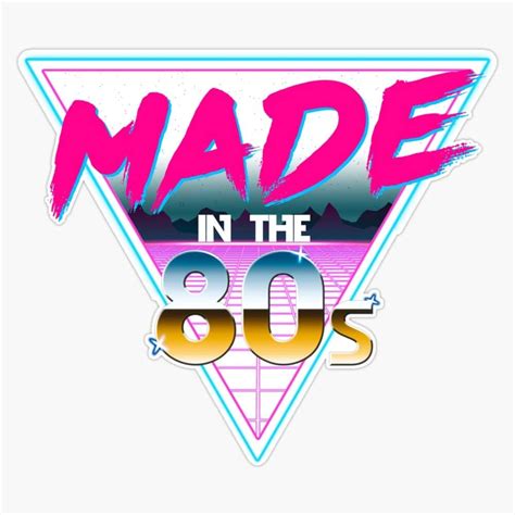 Made In The 80S - Born In Eighties Retro Neon Grid India | Ubuy