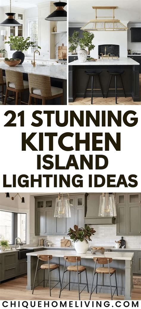 21 Stunning Kitchen Island Lighting Ideas | Kitchen island chandelier ...