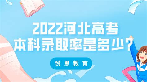 2022河北高考本科录取率人数是多少？