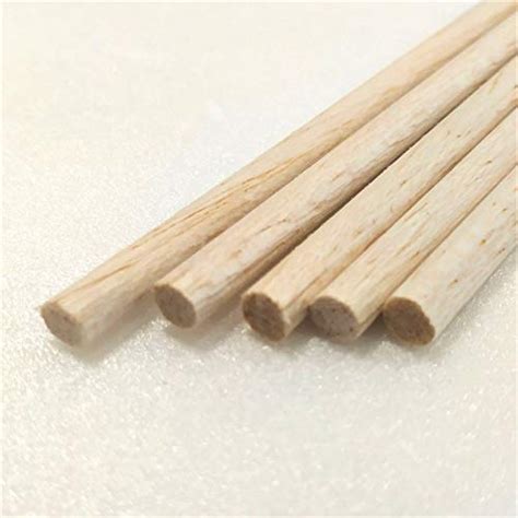 Buy Vortex-RC Wood Round Balsa Dowels for Making Lightweight Radio ...