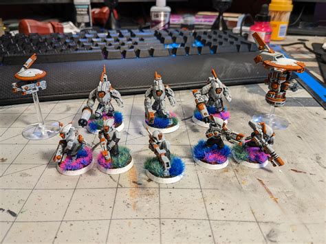 Finished my Tau kill team! : killteam