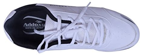 Buy ADDOXY Men's Multi-Coloured Leather Sneakers - 10 UK at Amazon.in