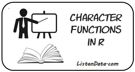 Character Functions 的图像结果