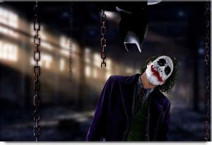 Joker On His Destroying Behave Paper Print - Abstract posters in India ...
