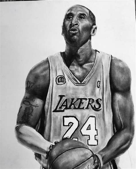 Nba Basketball Player Drawings - Drawing Improvement Challenges