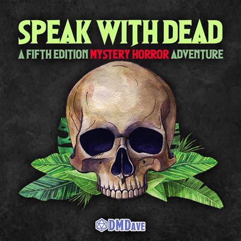 Speak with Dead Digital Asset Pack – DMDave Publishing