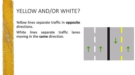 Pavement marking and signs chapter 9 | PPTX