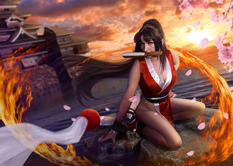 [Self] my Mai Shiranui Cosplay : r/cosplayers