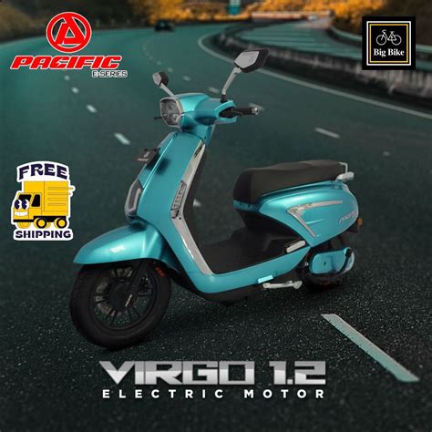 Jual Sepeda Motor Listrik Virgo 1.2 12 1 2 Pacific Exotic Vespa Listrik ...