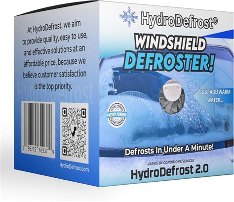 Amazon.com: HydroDefrost 2.0 Windshield Ice & Frost Melter – Rapid ...