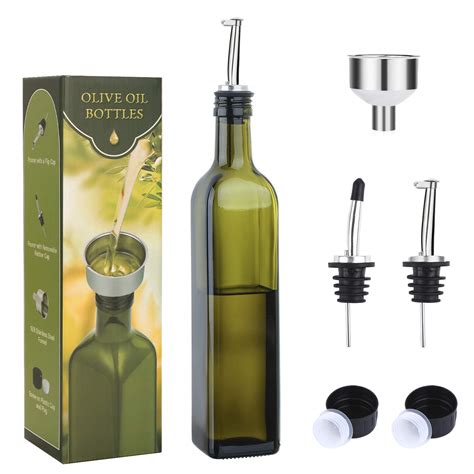 Glass Olive Oil Bottle