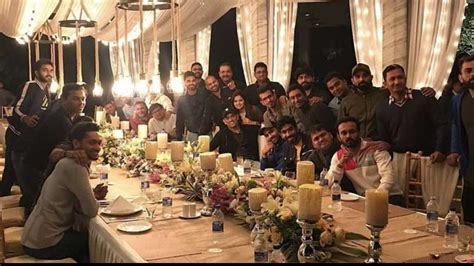 MS Dhoni invites Team India home for dinner, Virat Kohli hails 'perfect ...