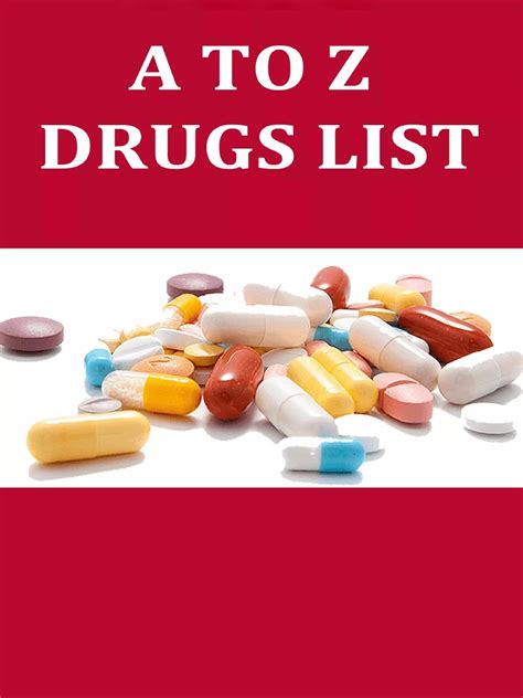 A to Z Drugs List with Uses - 1PDF