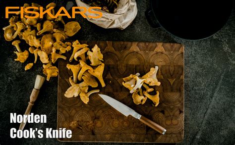 Fiskars Handle: Heat-Treated Birch; Blade: Stainless Steel Norden Smal ...