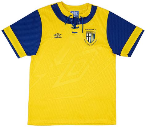 1993-95 Parma 'Finale Coppa delle Coppe FC Copenhagen 94' Away Shirt - 8/10 - (M)