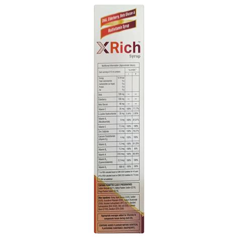 Buy Xrich Syrup | 19 Minutes Delivery | Apollo Pharmacy