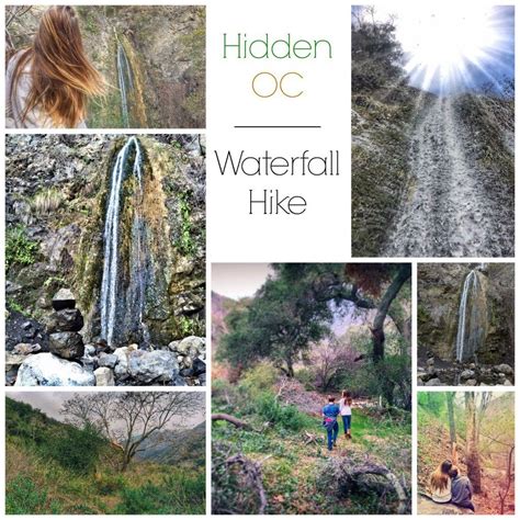 Hidden OC Waterfall Hike | Waterfall hikes, Hiking places, California ...