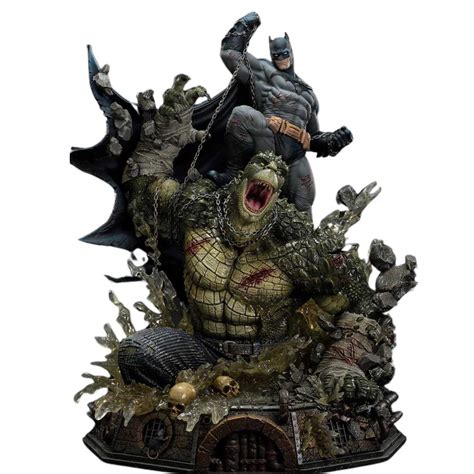 DC Comics Batman VS Killer Croc DX Bonus Version Statue by Prime1 Stud ...