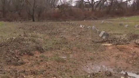 Loved one’s grave impacted by heavy rain, flooding in Delaware County ...