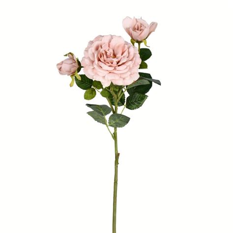 Vickerman 27-in Gray Mauve Indoor Rose Artificial Flower at Lowes.com