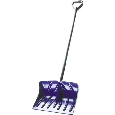 Suncast 18-in Poly Snow Shovel with 39-in Steel Handle at Lowes.com