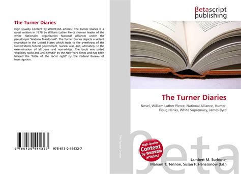 The Turner Diaries Book