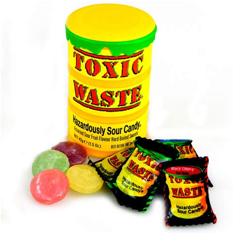 Toxic Waste Yellow Drum 42g – Gesichtskirmes garantiert - Unicat Cand ...