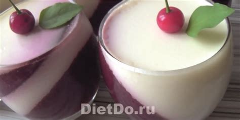ПП панакота — 5 рецептов: клубничная, с вишней, кофе, смородиной и ...