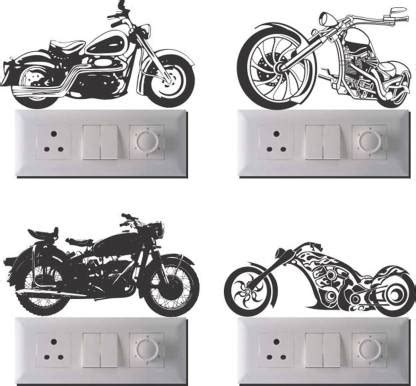 Decals Creation 35 cm Switch Sticker Bullet Switch Board Sticker Wall ...